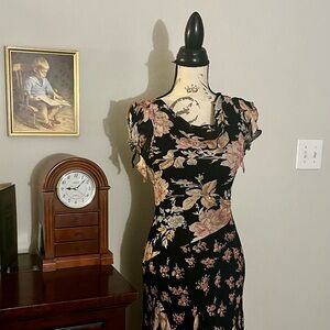 Floral 90s Dress